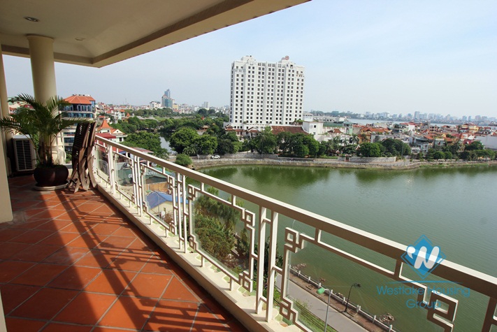 High quality duplex serviced apartment for rent in Tay Ho, Hanoi